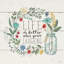« fleuriing pensées i », impression sur toile-20825125-72777375-72777380