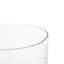 Electra cole and grey glass pillar candle holder with white marble base Perry-1914252390