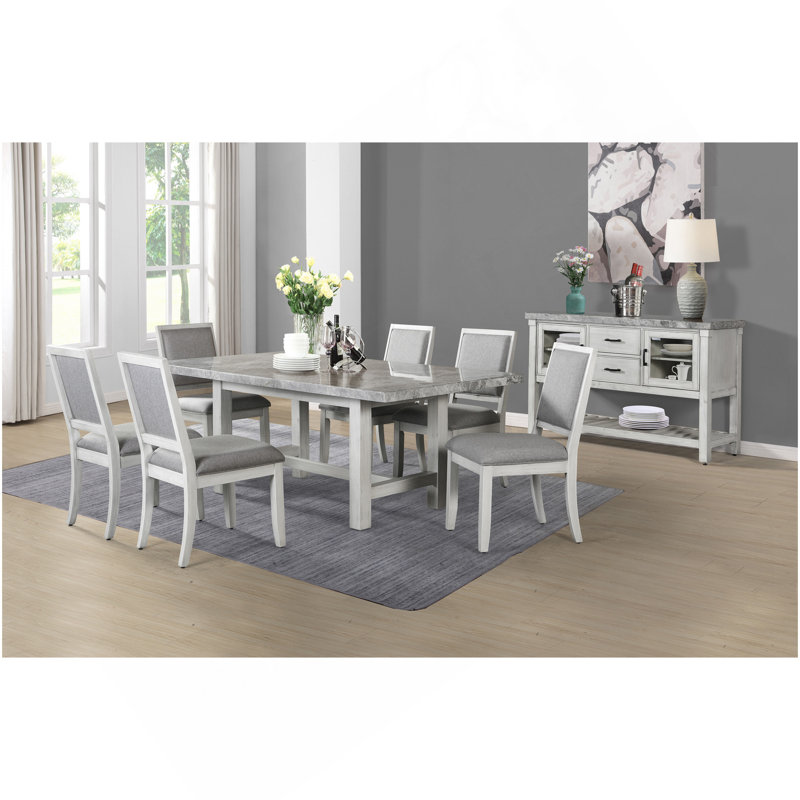 Canova - Marble Top Server - Gray
