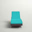 Chaise longue d'extérieur en rotin Convene-1853069801