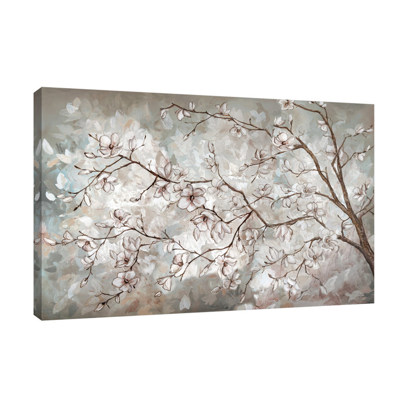 Magnolia Branch II - impression sur toile tendue, H 40 po x l 60 po x P 1,5 po