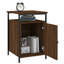 Gibby 40cm W Iron Bedside Table-1453505724