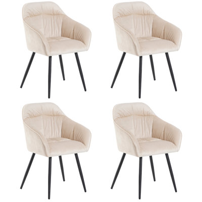 Ottilie 42 cm H Upholstered Velvet Armchair