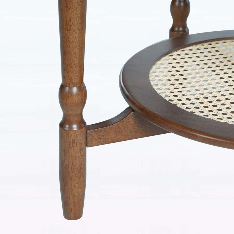 Table basse de style Mid-Century avec un design unique en forme de pétale