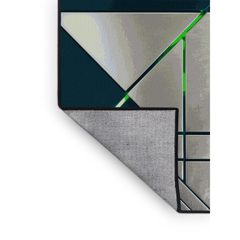 Nebula Drift Rug, Square 3'