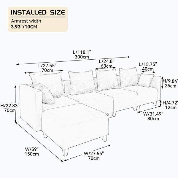 Dimensions du produit