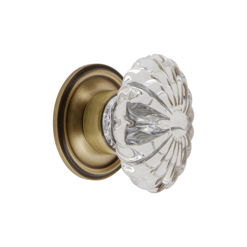 Bouton d'armoire bourgogne, Laiton rétro