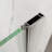 28"-30"W X 72"H Semi-Frameless 180° Rotatable Pivot Shower Door With 1/4 Inches Tempered Glass-120349517