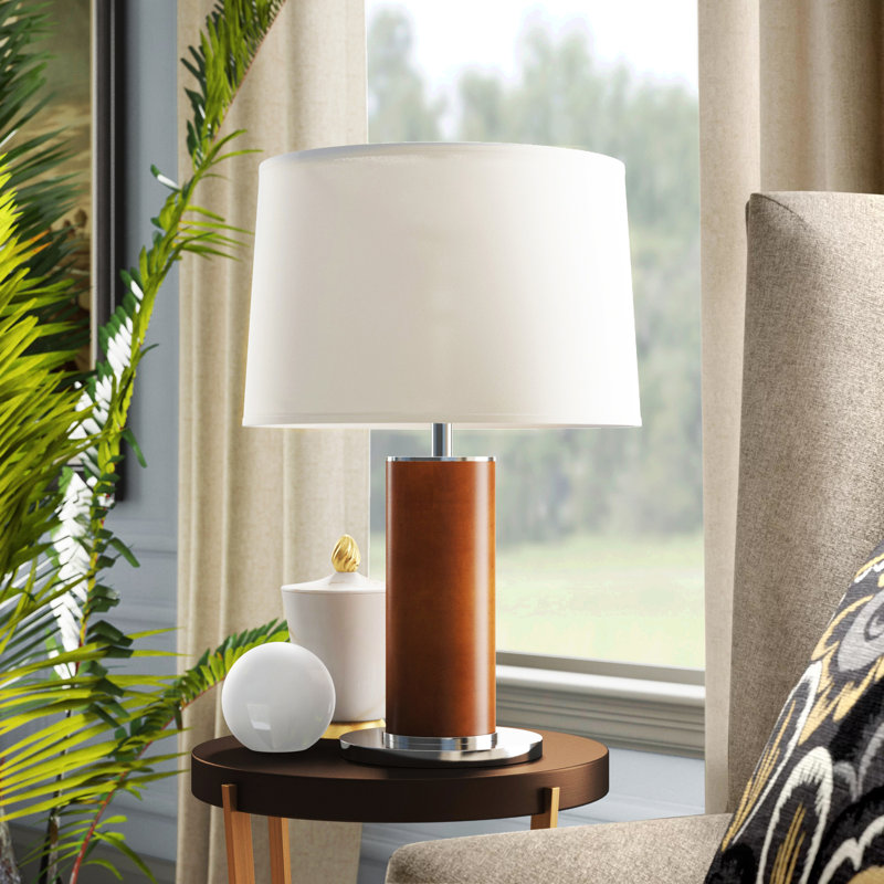 Beckford Table Lamp, Chocolate