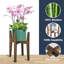 Bamboo Adjustable Plant Stand Indoor-474358640