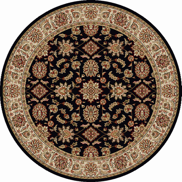 Tapis noir / ivoire Northgate