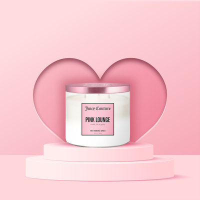 Pink Lounge Scented Designer Candle