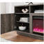Console de meuble télé avec chauffeur, lumière DEL, armoires, tablettes Ambrogio-1521053026