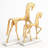 Cheval romain doré-65151013