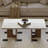 Wabi-sabi Stone Top Single Coffee Table-98343950-98343951