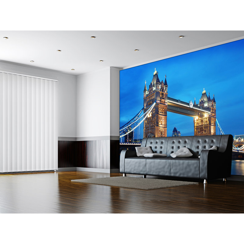 Tower Bridge Wallpaper Wall Mural - 2.54m x 366cm