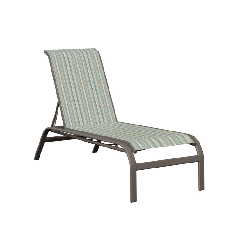 Chaise longue sans accoudoirs Berlin Gardens Murphy, Graphite