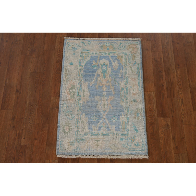 Tapis turc teint à la main Oushak