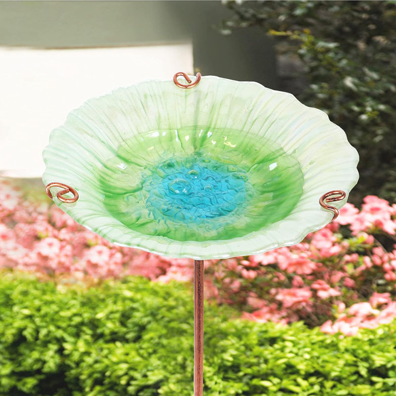Bain d'oiseaux de 26 pouces pour le jardin à l'extérieur