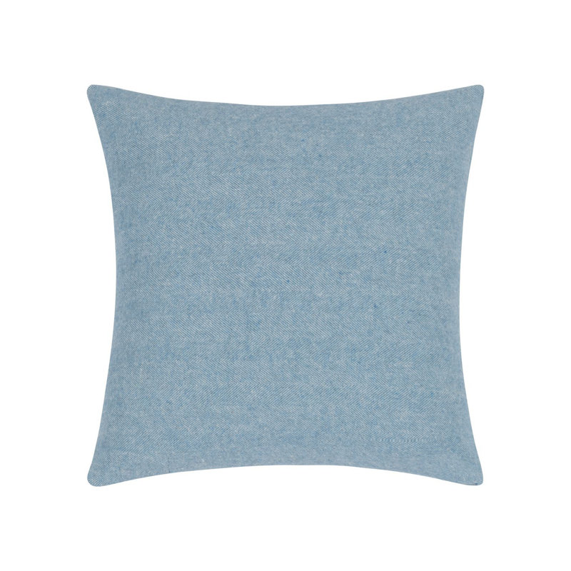 Herringbone Pillow Cover, Blue