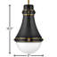 Luminaire suspendu réglable Oliver avec verre opale gravé-55175328-55175329