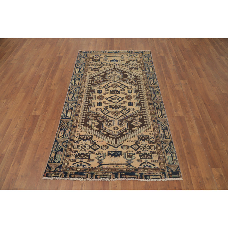 Tapis traditionnel tribal géométrique 3 x 6