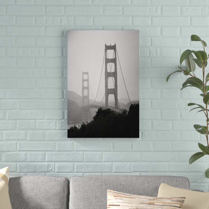 «Golden Gate Bridge I», photographie sur toile, H 30 po x l 20 po