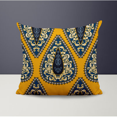 Outdoor Reversible Throw Pillow