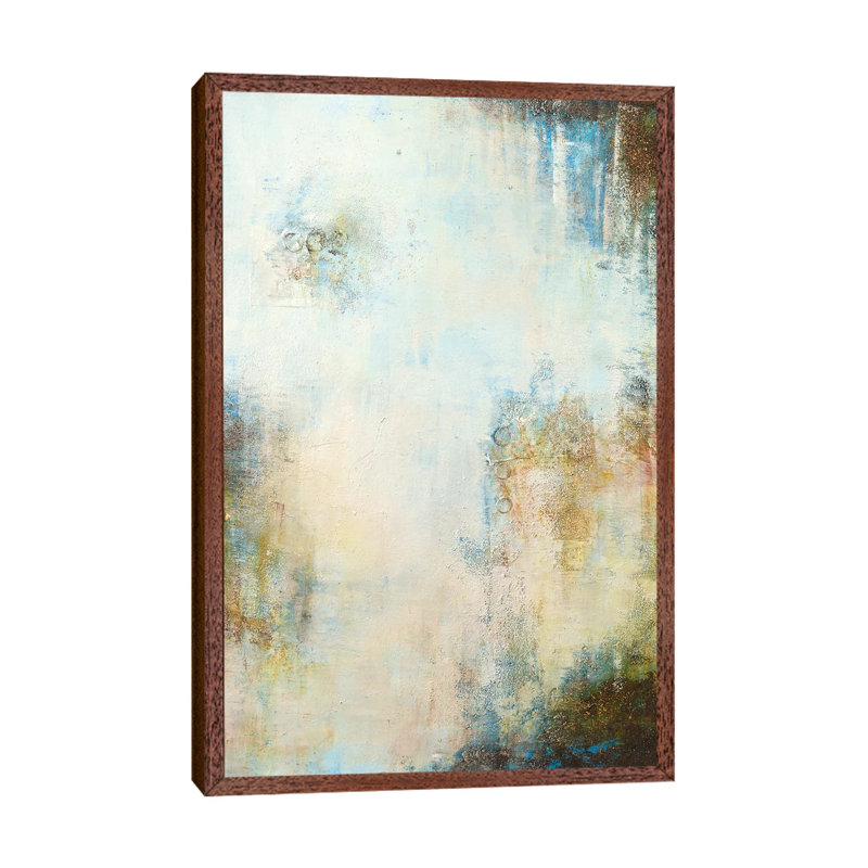 Content B by Deb Chaney - Print on Canvas, Classic Brown Wood Framed, 66.04 cm H x 45.72 cm W