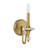 Champlain 1-Light Wall Sconce in Warm Brass