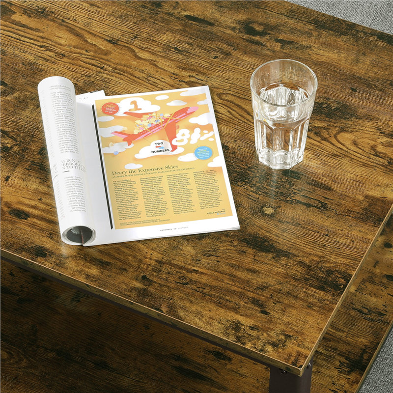 Frame Coffee Table with Storage