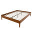 Structure de lit moderne avec support en rayonne de bambou et métal Ursa-125911802-125911803