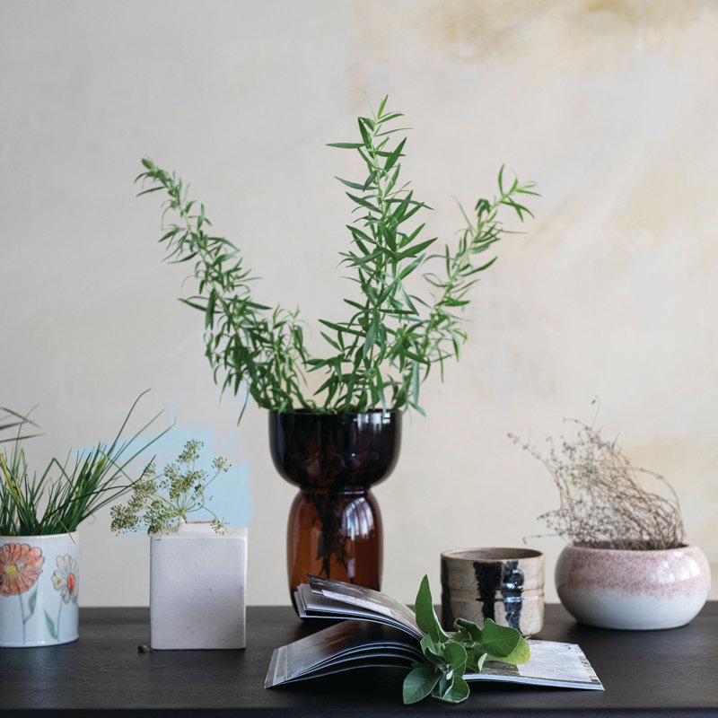 Round Glass Vase