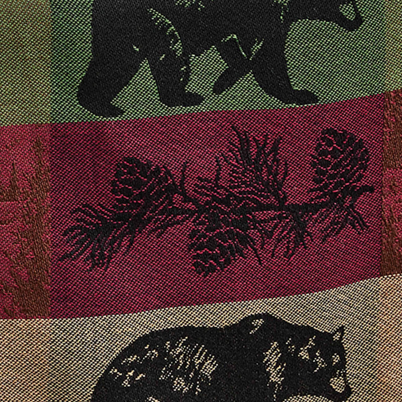 Chemin de table 13 "Pinecones And Trees, L 54 po x l 13 po