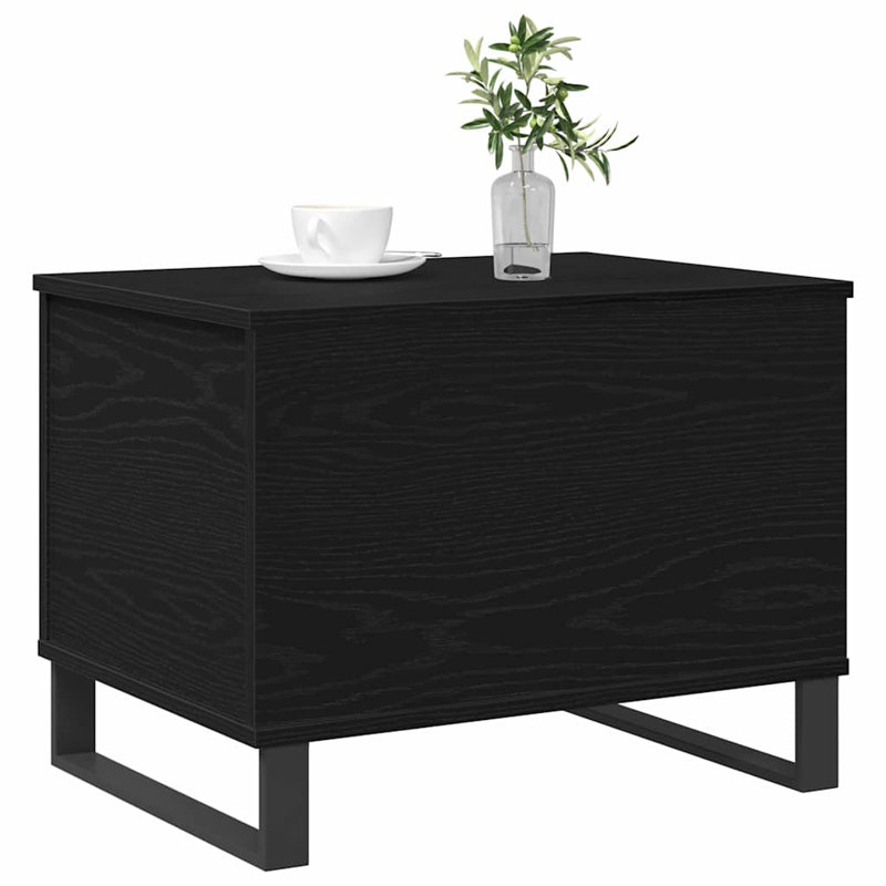 Coffee Table Oak Living Room Furniture Modern Decor Minimalist, 45" H x 44.5" W x 60" L