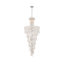 Lustre en spirale chromé transparent 28 lumières Elegant Lighting-23083917-23083921