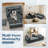 Boneless 132'' Modular Boneless Couches For Living Room, Corduroy Deep Seat Sofa With 2 Chaise Lounges And 1 Loveseat-437673732