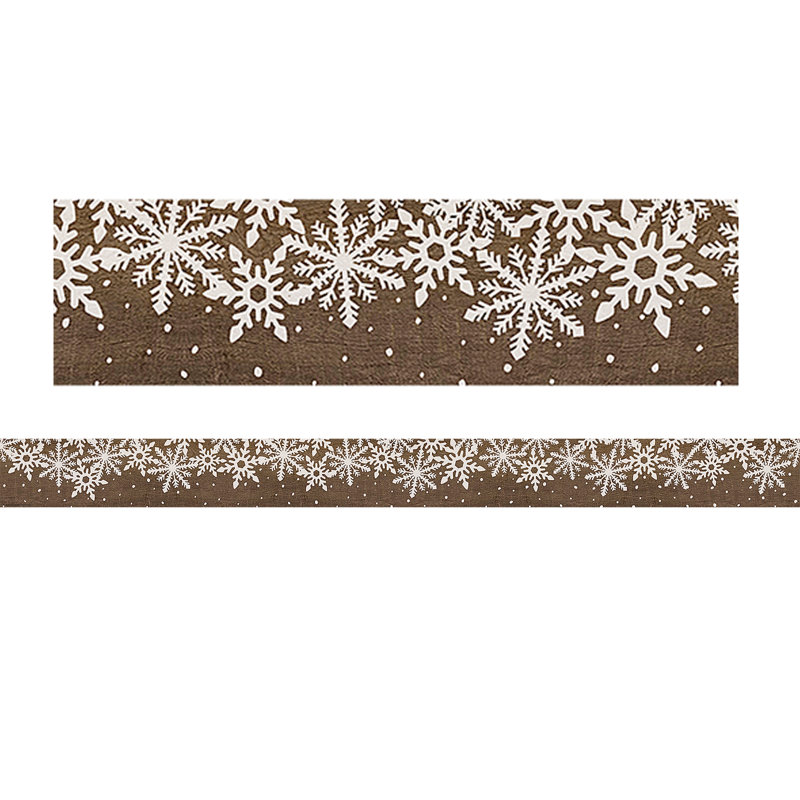 Bordure droite pour l'hiver
