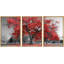 Arbre rouge sur fond de parc noir et blanc-96384572-96384573