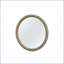 Miroir rond English Oak
