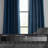 Chittick Dobby Linen Light Filtering Curtains - Single Panel Drapes (1 Panel)-528951990-528951986