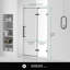 Porte de douche à charnière sans cadre l 48 po x H 74,25 po-83967758