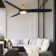 Skylark 3 - Blade Indoor/Outdoor Smart Ceiling Fan with Adjustable CCT 2700K-3000K-4000K-5000K LED Light Kit and Remote Control Included, Works With Alexa and iOS or Android App