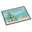 Tapis de porte d’intérieur anti-dérapant staffordshire bull terrier-24437211