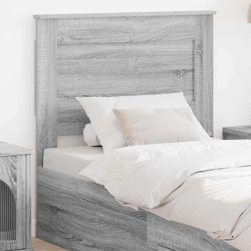 Headboard, Grey Sonoma, European Toddler (80 x 160 cm)