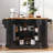 Versatile Kitchen Island with Abundant Storage and Stylish Design for Culinary Delights-130372926
