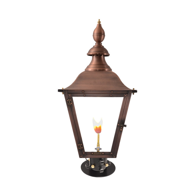 Oak Alley Empire Lantern, 24" H x 22" W x 21" D