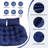 59" X 39" Double Hanging Egg Chair Cushion, 6.3 Inch Thick Waterproof Seat Pad With Pillows For Patio & Garden-1631308007