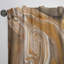 Marbre naturel sur terre teintes de couleur brune - Rideau en velours moderne - 1 panneau-71702289