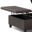 Repose-pieds de rangement pour table basse Ellis-134523215